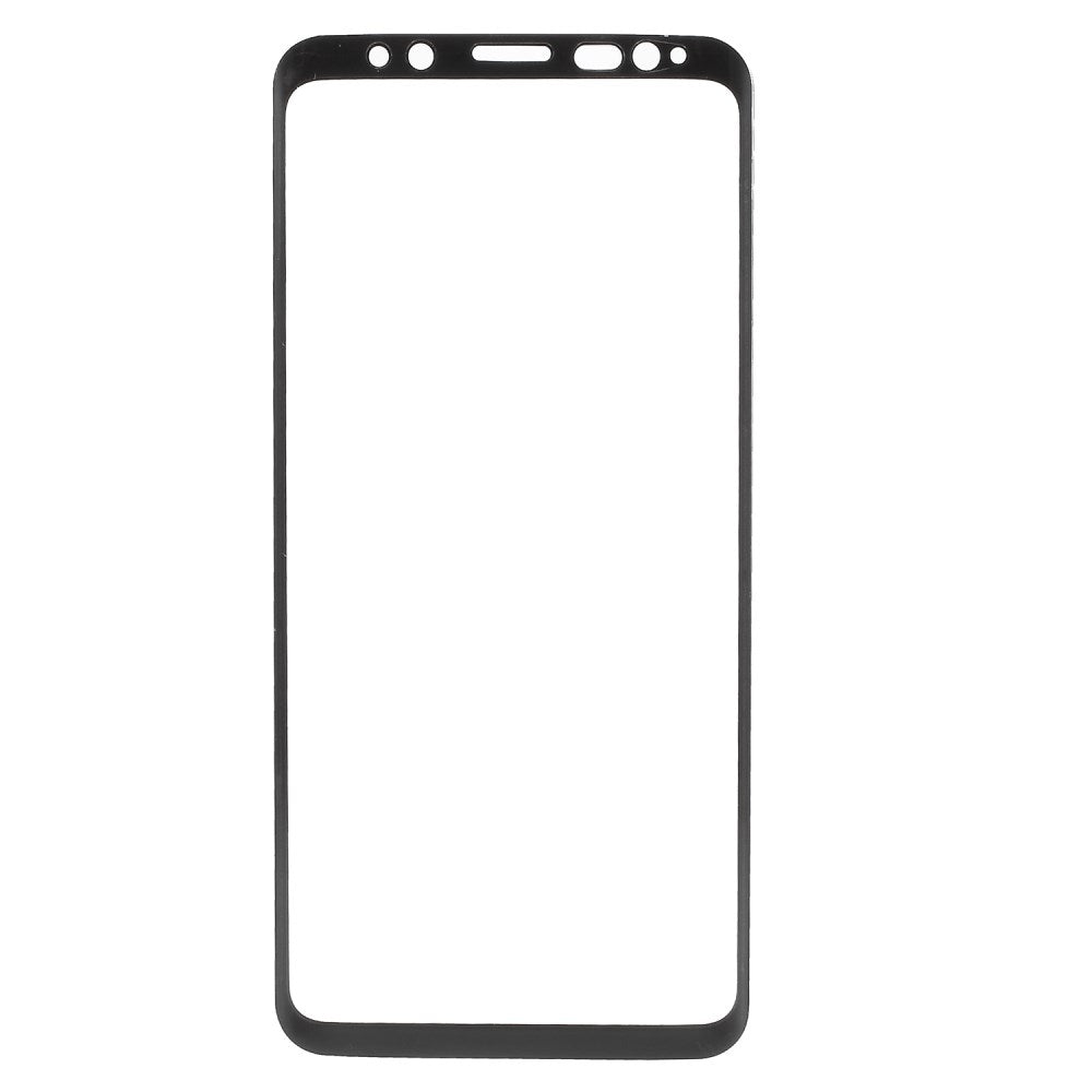 Screen Protector Tempered Glass for Samsung Galaxy S9 Plus - Svart — Övrigt