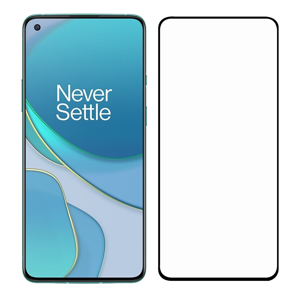OnePlus 9 Screen Protector Tempered Glass - Black — Övrigt