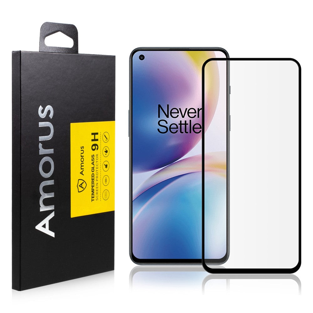 AMORUS OnePlus Nord 2 5G screen protector in tempered glass