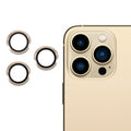 RURIHAI iPhone 13 Pro Max, 13 Pro lens protector - Gold — RURIHAI