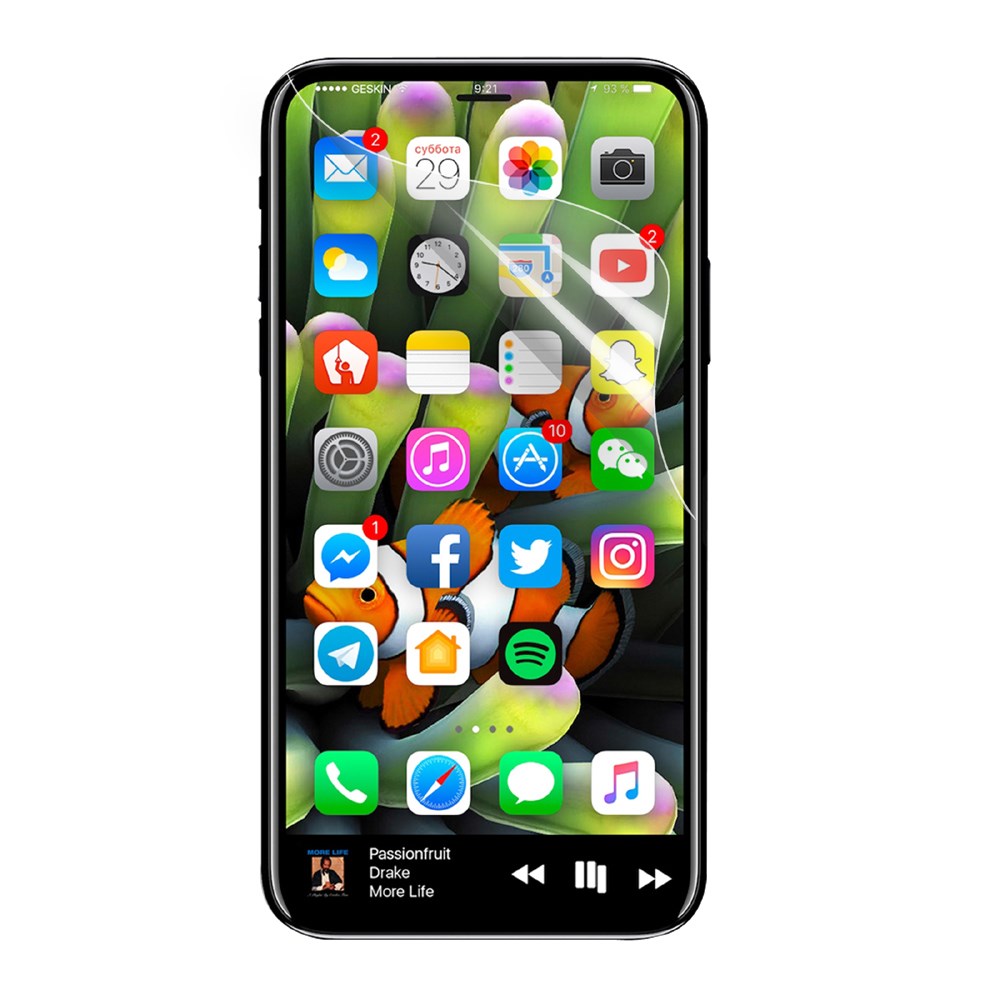 Full Cover Screen Protection for iPhone X/XS — Full