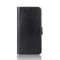 Crazy Horse Wallet Cover for OnePlus 9 - Black
