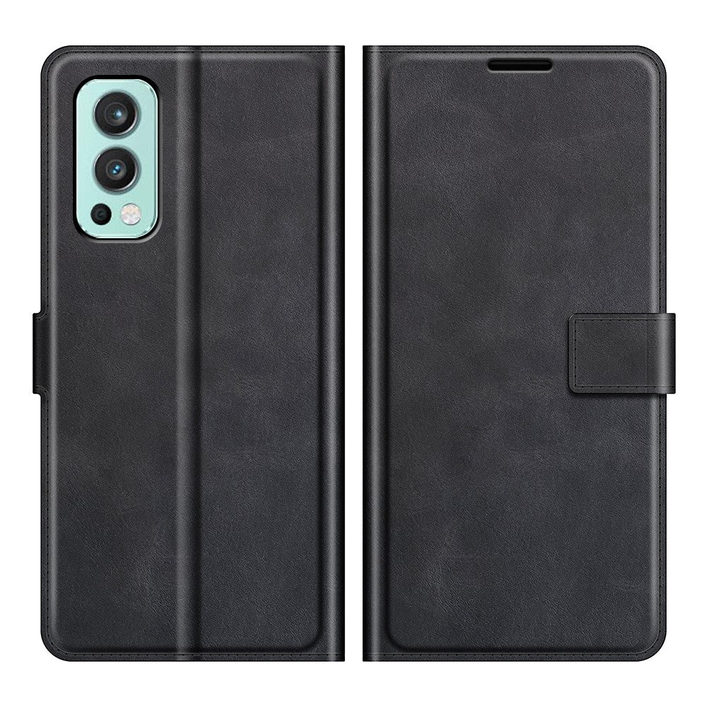 Oneplus Nord 2 5G wallet cover - Black
