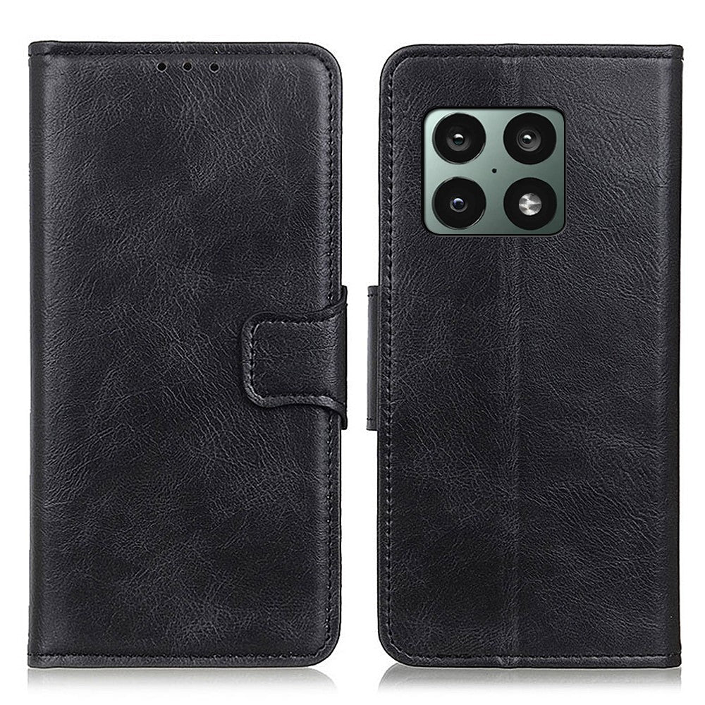 OnePlus 10 Pro 5G Crazy Horse cover - Black