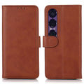 Sony Xperia 1 VII Cover with Card slots - Brown