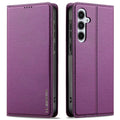 LC.IMEEKE Samsung Galaxy A17 5G Wallet Cover - Purple