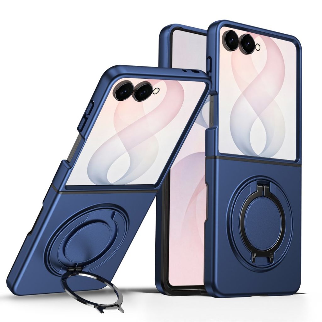 Samsung Galaxy Z Flip8 MagSafe Case with Ring Stand - Blue — Samsung