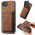 iPhone 17e/16e MagSafe Case with Wallet - brown
