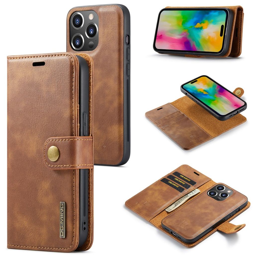 DG.MING iPhone 16 Pro cover - Brown — DG.MING