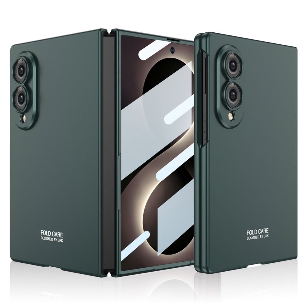 GKK Samsung Galaxy Z Fold8 Case Tempered Glass Protector - Midnight Green — GKK