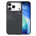 Case in PU-leather iPhone 18 Pro, iPhone 17 Pro - Black — Övrigt