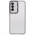 Samsung Galaxy A27 5G Case TPU Electroplated Camera Frame - Transparent Black — Samsung