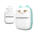 Mini Thermal Printer Cat - Blue