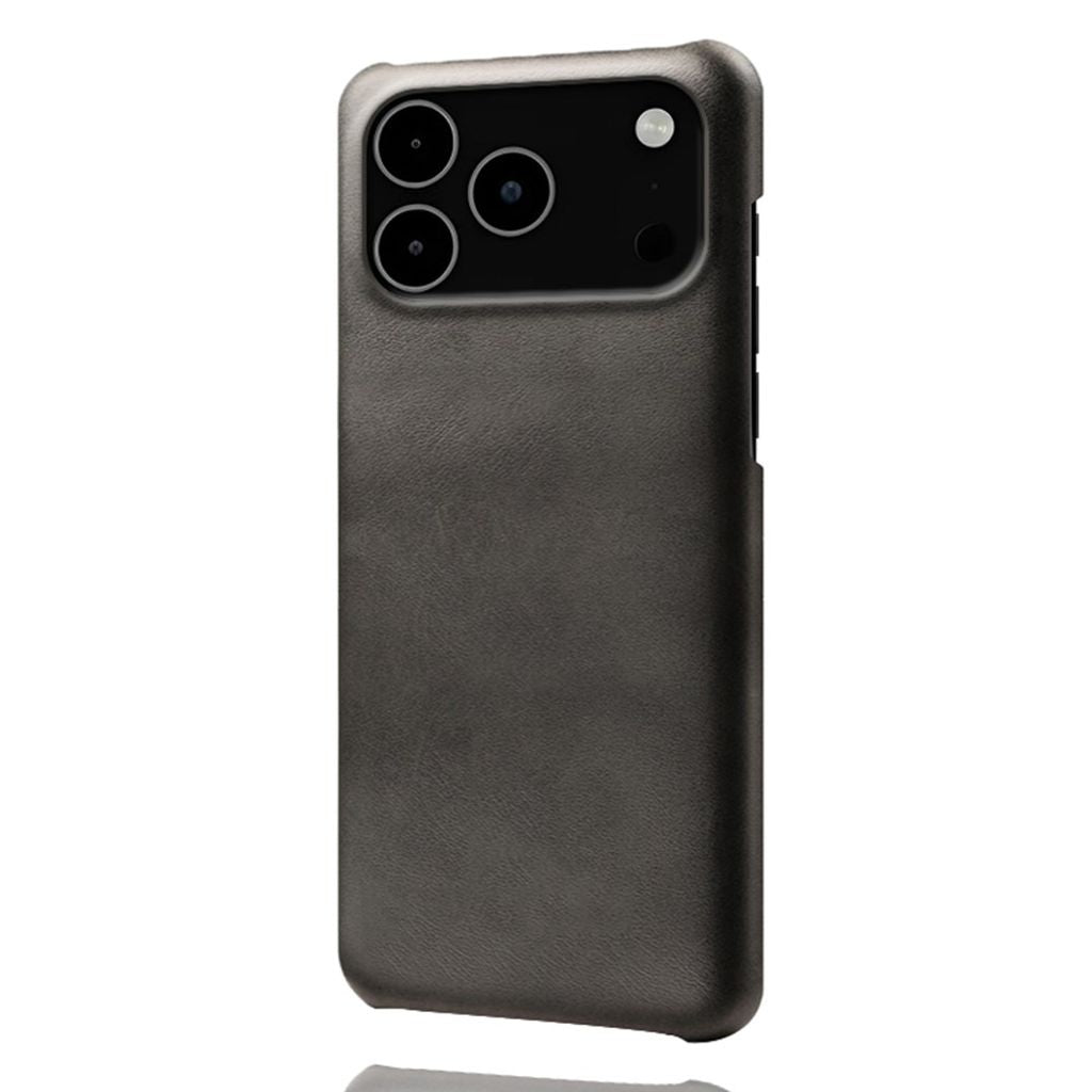 Case in PU Leather iPhone 18 Pro Max, iPhone 17 Pro Max - Black — Övrigt
