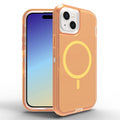 iPhone 15 MagSafe Case - Transparent Orange