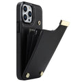 iPhone 15 Pro Max Case with card holder - Black