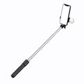 Selfie stick / Telescopic tripod with lamp for phone, 0.71m — Hurtel