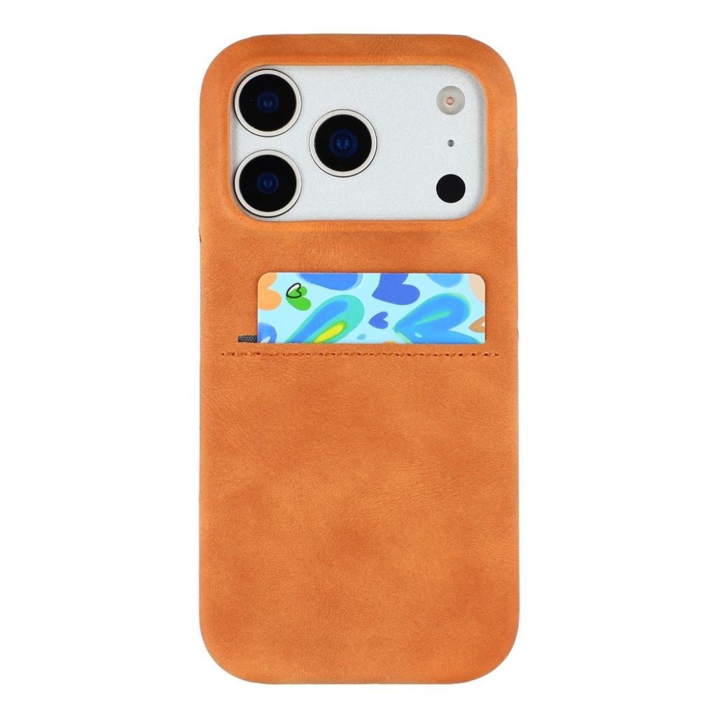 iPhone 18 Pro/17 Pro Case with Card Slot - Yellow — Övrigt