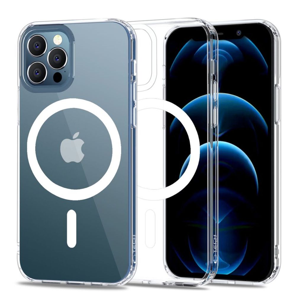 Tech-Protect MagMat MagSafe Case for iPhone 12/12 Pro - Transparent — Tech-Protect