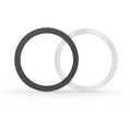 Tech-Protect MagMat MagSafe magnetic ring universal - Black/Silver 2-pack — Tech-Protect