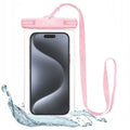 Tech-Protect UWC7 Waterproof Case for Devices Up to 6.9" - Pink — Tech-Protect