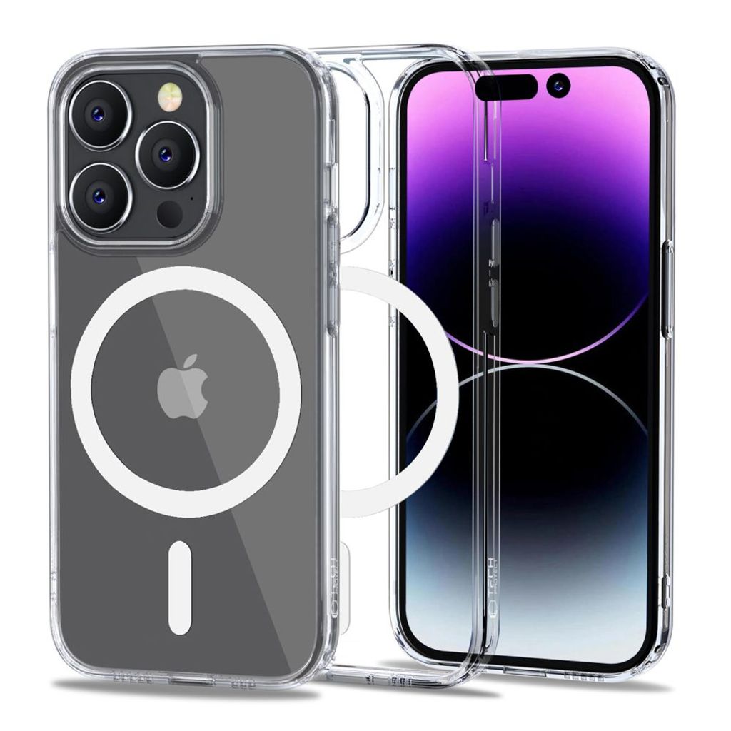 Tech-Protect FlexAir Hybrid MagSafe Case for iPhone 14 Pro - Transparent — Tech-Protect