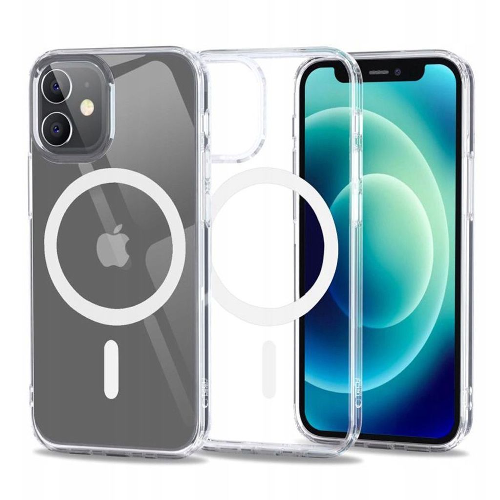 Tech-Protect FlexAir Hybrid MagSafe Case for iPhone 12 Mini - Transparent — Tech-Protect