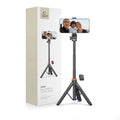 Tech-Protect Bluetooth Selfie Stick with Remote Control, 148cm - Black — Tech-Protect