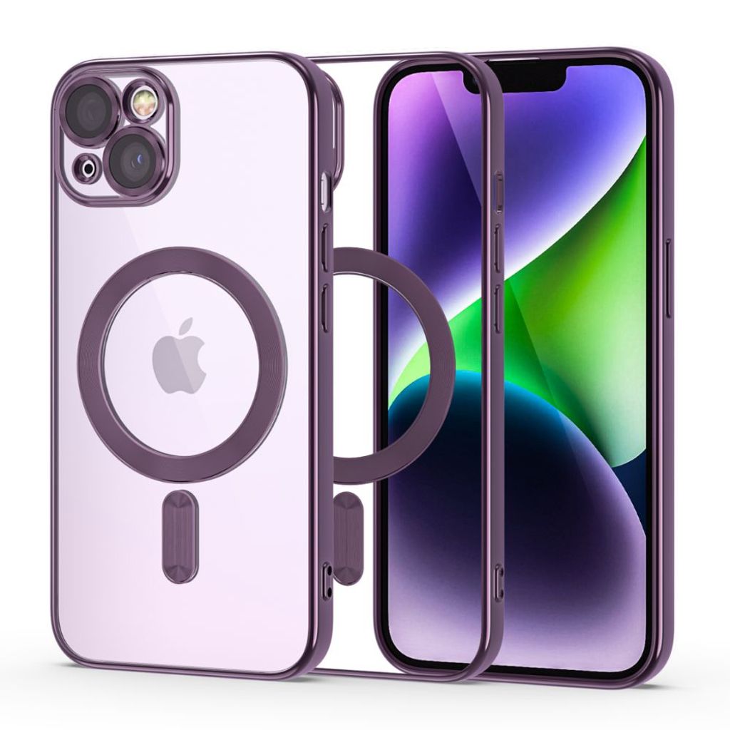 Tech-Protect MagShine MagSafe Case for iPhone 14 - Purple — Tech-Protect