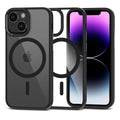 Tech-Protect MagMat MagSafe Case for iPhone 12 Mini/13 Mini - Transparent/Black — Tech-Protect