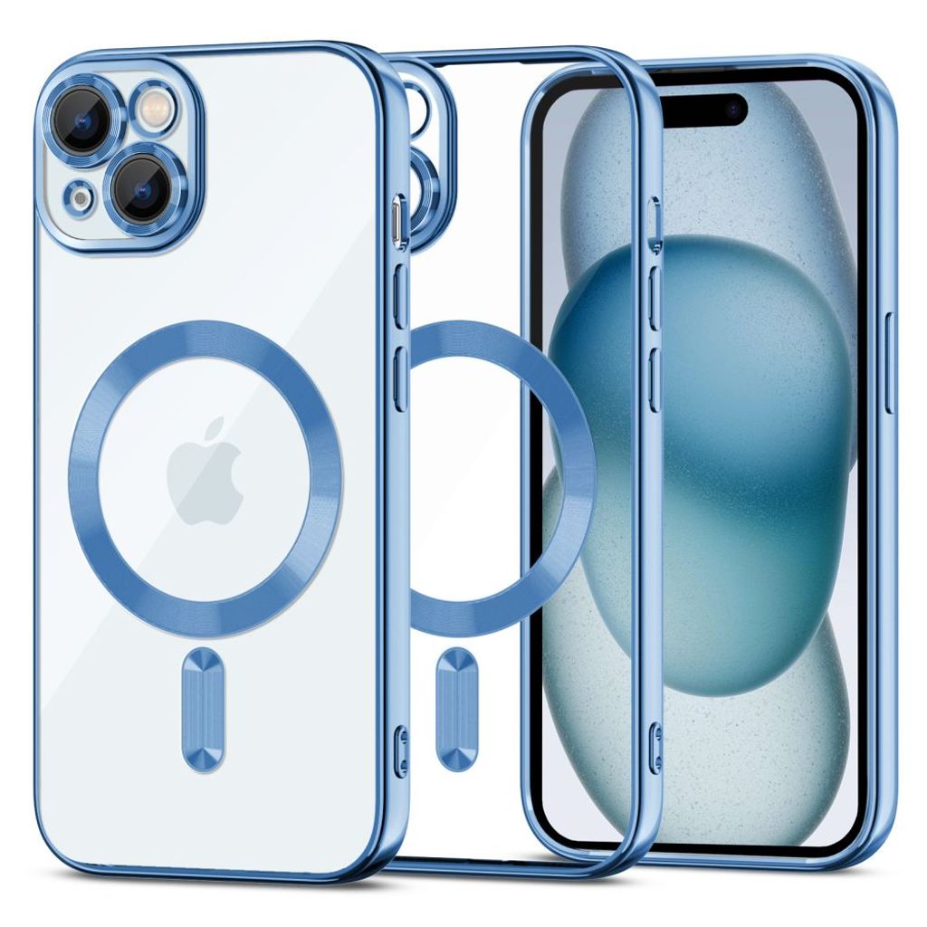 Tech-Protect MagShine MagSafe Case for iPhone 15 - Blue — Tech-Protect