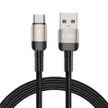 Tech-Protect UltraBoost Evo USB-C / USB-A cable 100W 5A 2m - titanium — Tech-Protect