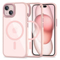 Tech-Protect MagMat MagSafe Case for iPhone 15 - Transparent Pink — Tech-Protect
