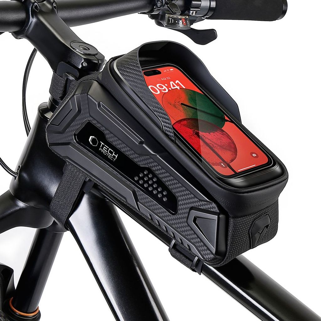 Tech-Protect V2 Bike Bag with Phone pocket 1.2l – Black