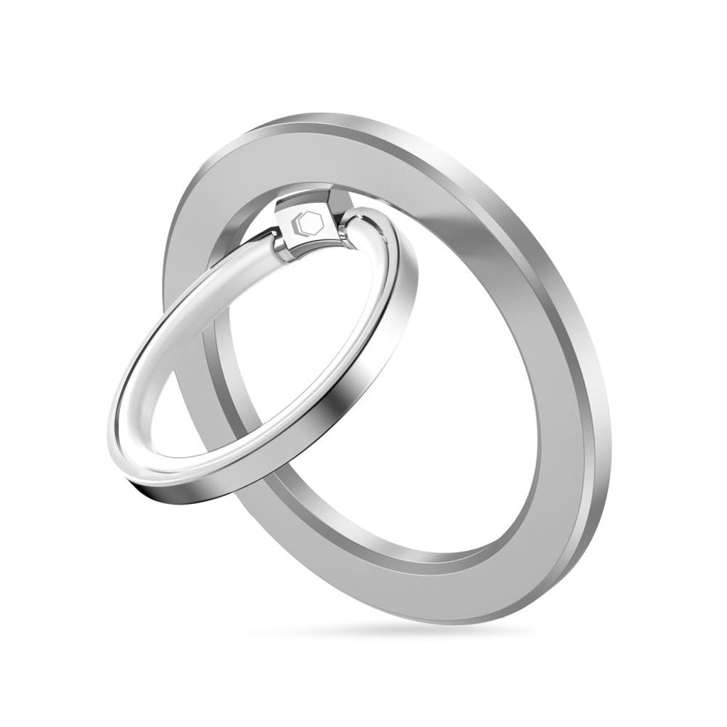 Tech-Protect MMR300 magnetic holder/ring with MagSafe – silver — Tech-Protect
