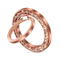 Tech-Protect MMR200 MagSafe magnetic ring holder – pink with crystals — Tech-Protect