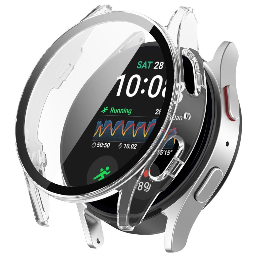 Tech-Protect Defense360 Case for Samsung Galaxy Watch 7 44mm - Transparent — Tech-Protect