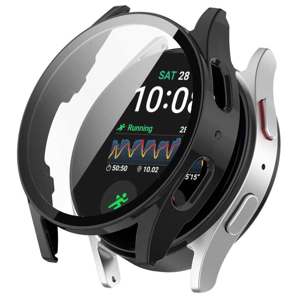 Tech-Protect Defense360 Case for Samsung Galaxy Watch 7 44mm - Black — Tech-Protect