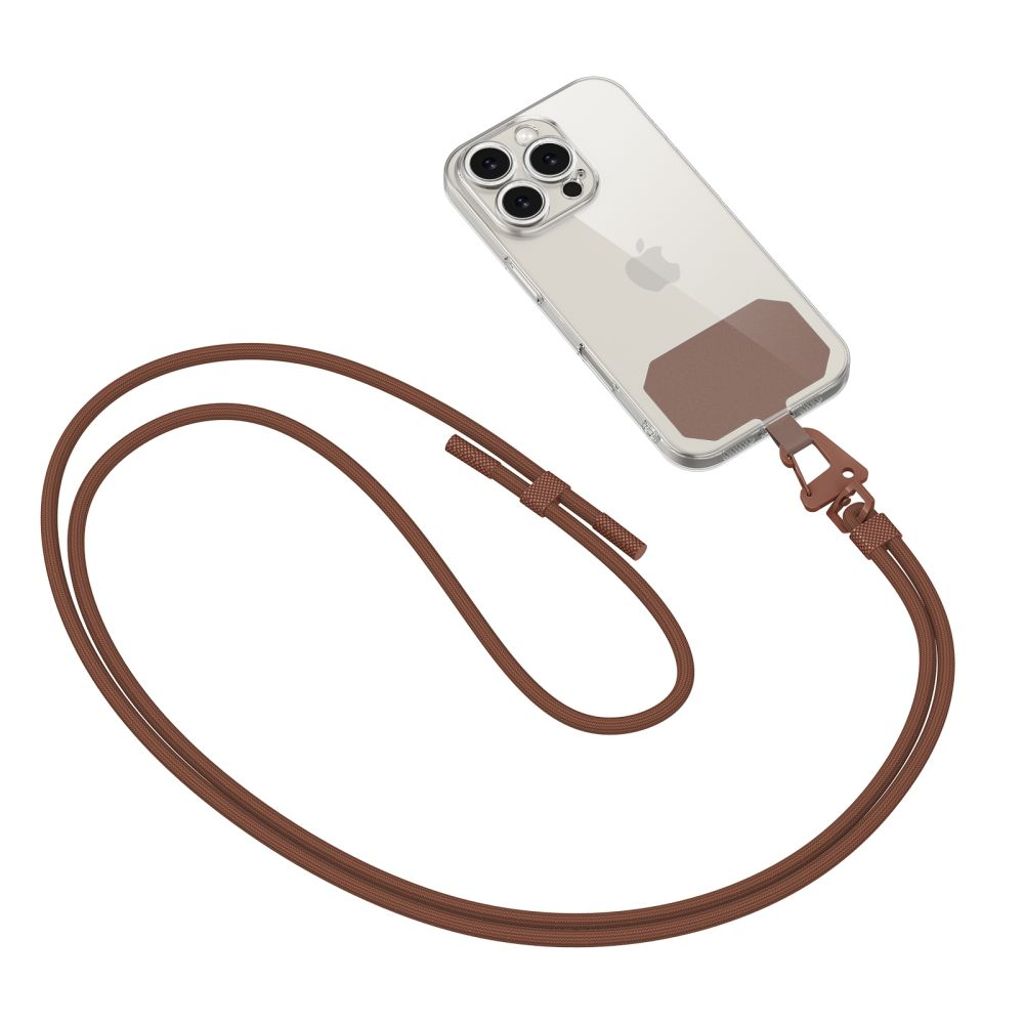 Tech-Protect C5S crossbody adjustable phone strap – Brown — Tech-Protect