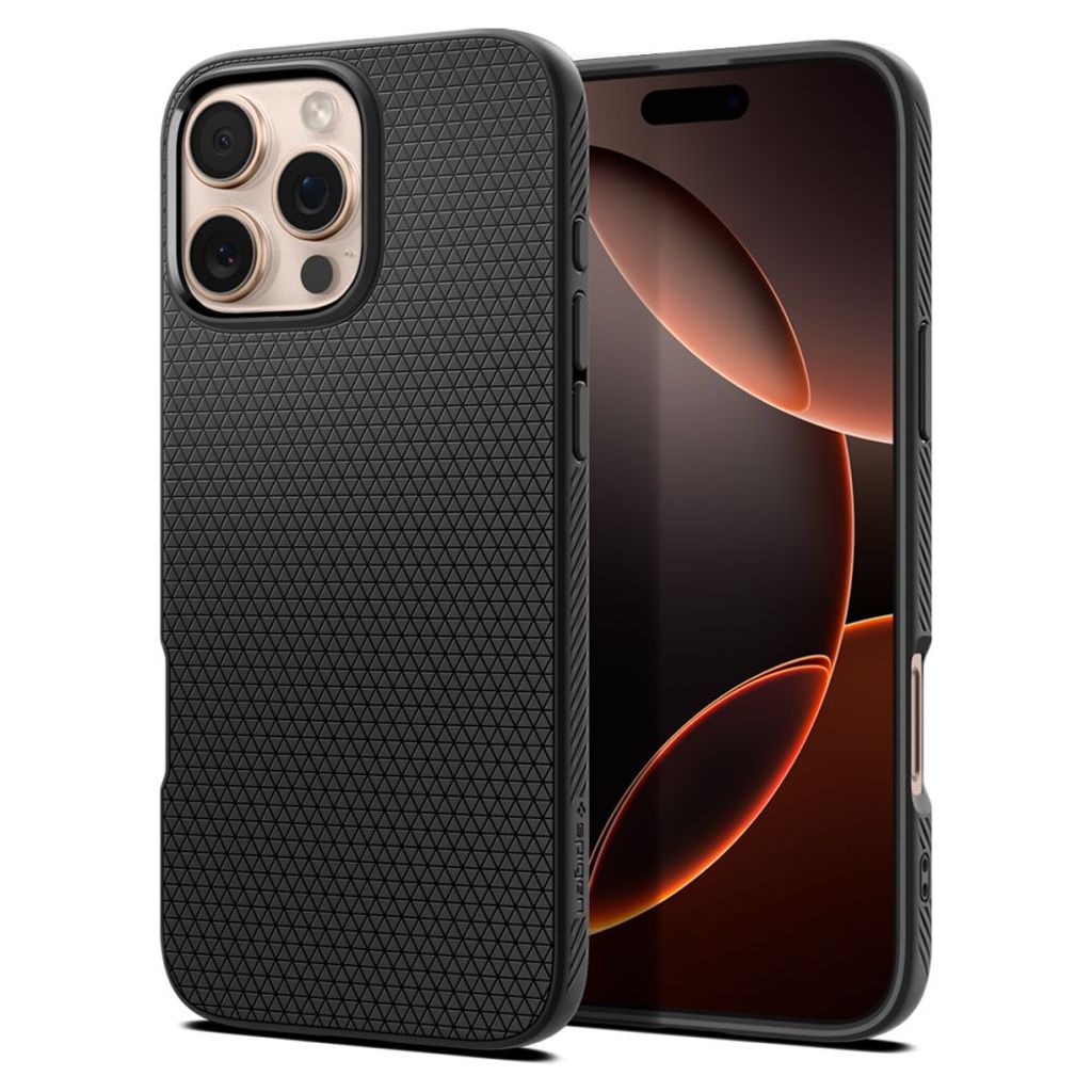 Spigen Liquid Air Case for iPhone 16 Pro - Black — Spigen
