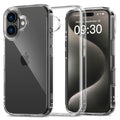 Tech-Protect FlexAir Hybrid Case for iPhone 16 - Transparent — Tech-Protect