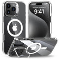 Tech-Protect MagStand MagSafe Case for iPhone 16 Pro - Transparent — Tech-Protect