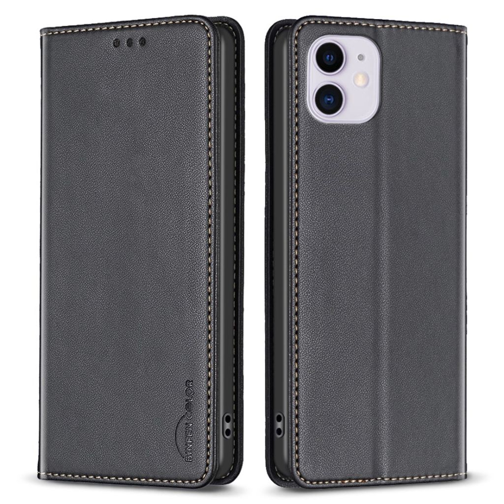 BINFEN COLOR iPhone 11 Cover with Stand - Black