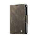 AUTSPACE Samsung Galaxy Z Fold8 Wallet Cover PU-leather RFID Blocking  - Coffee — AUTSPACE