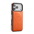 MAGKING K1 iPhone 18 Pro Max / 17 Pro Max MagSafe Case PU-leather - Orange — MAGKING