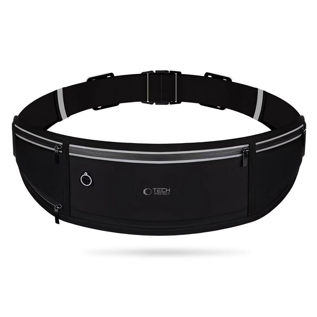 Tech-Protect M3 universal sport waist bag – black
