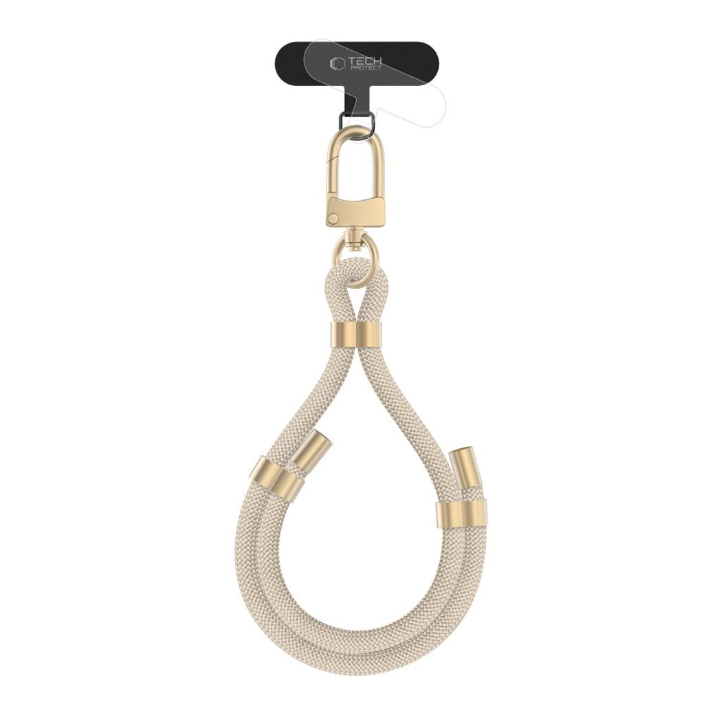 Tech-Protect C4S Wrist Phone Strap – Beige — Tech-Protect