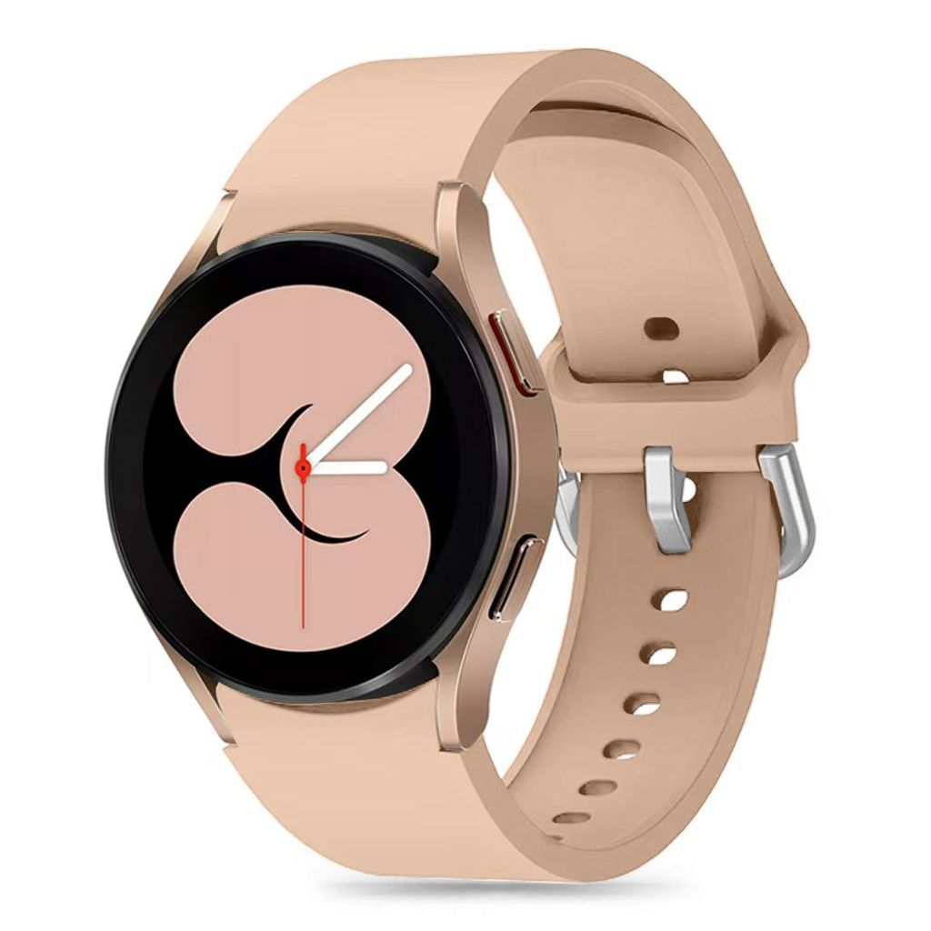 Tech-Protect Silicone Watch Strap Samsung Galaxy Watch 4/5/5 Pro/6/7/FE - Beige — Tech-Protect