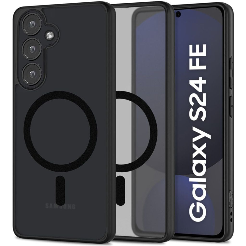 Tech-Protect MagMat MagSafe Case for Samsung Galaxy S24 FE - Black — Tech-Protect
