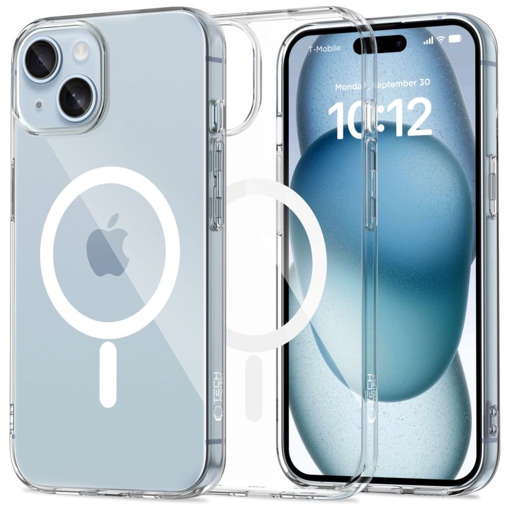 Tech-Protect FlexAir MagSafe Case for iPhone 15 - Transparent — Tech-Protect